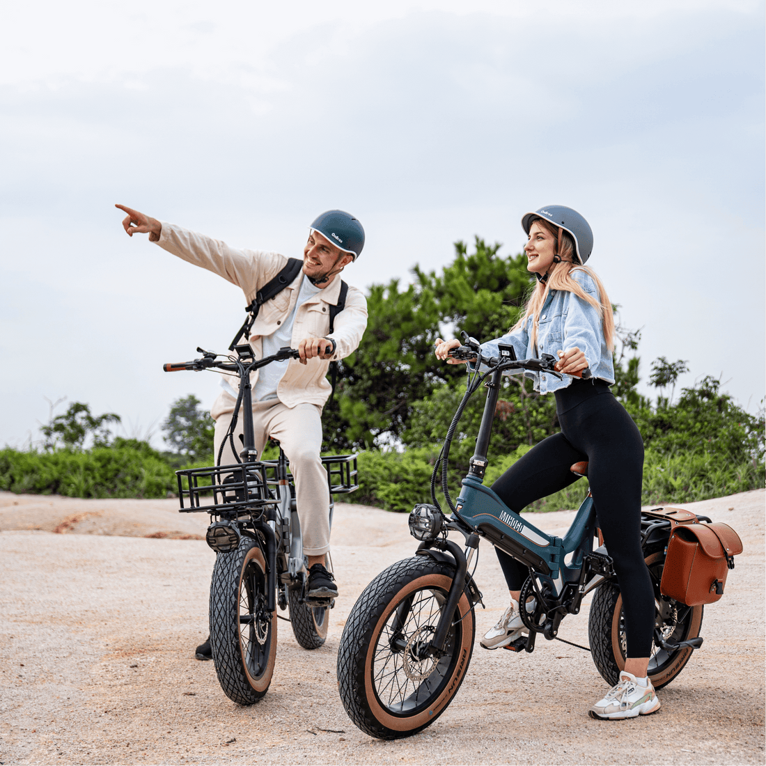 Foldable Fat Tire E-Bikes