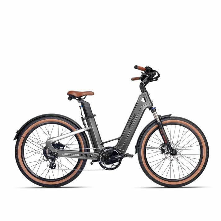 MIHOGO eBIKES gray / Double Battery / classic Mihogo Air750 Max