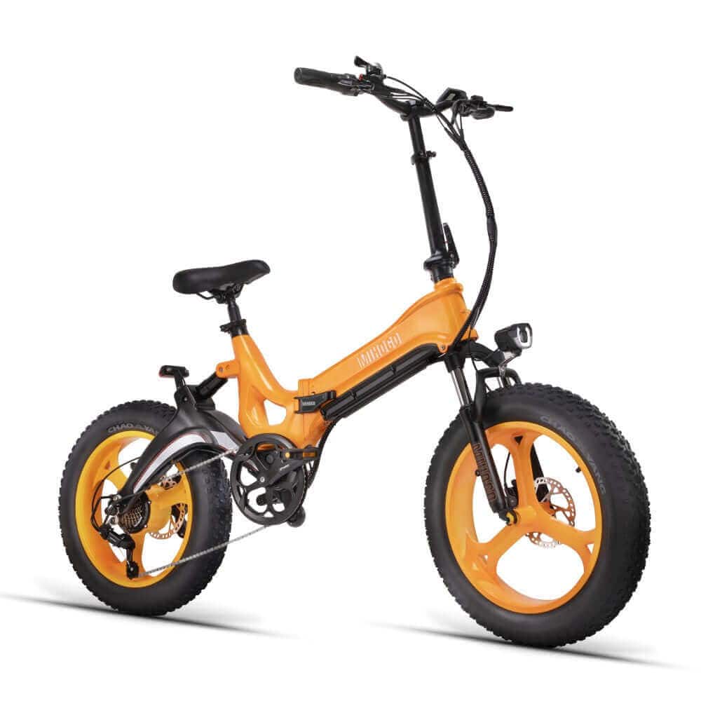 MIHOGO eBIKES Yellow / Single Battery / 3-spoke MIHOGO NX