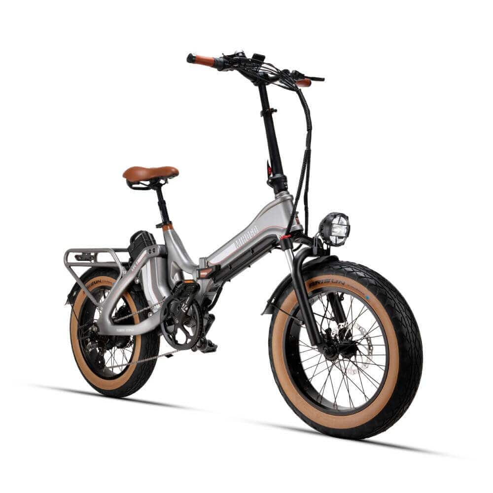 Mihogo LX 4.0 Dual-Battery Foldable Ebike for Men, City Commutor Ebike, Electric Bike, All-Terrain Fat Tire Ebike