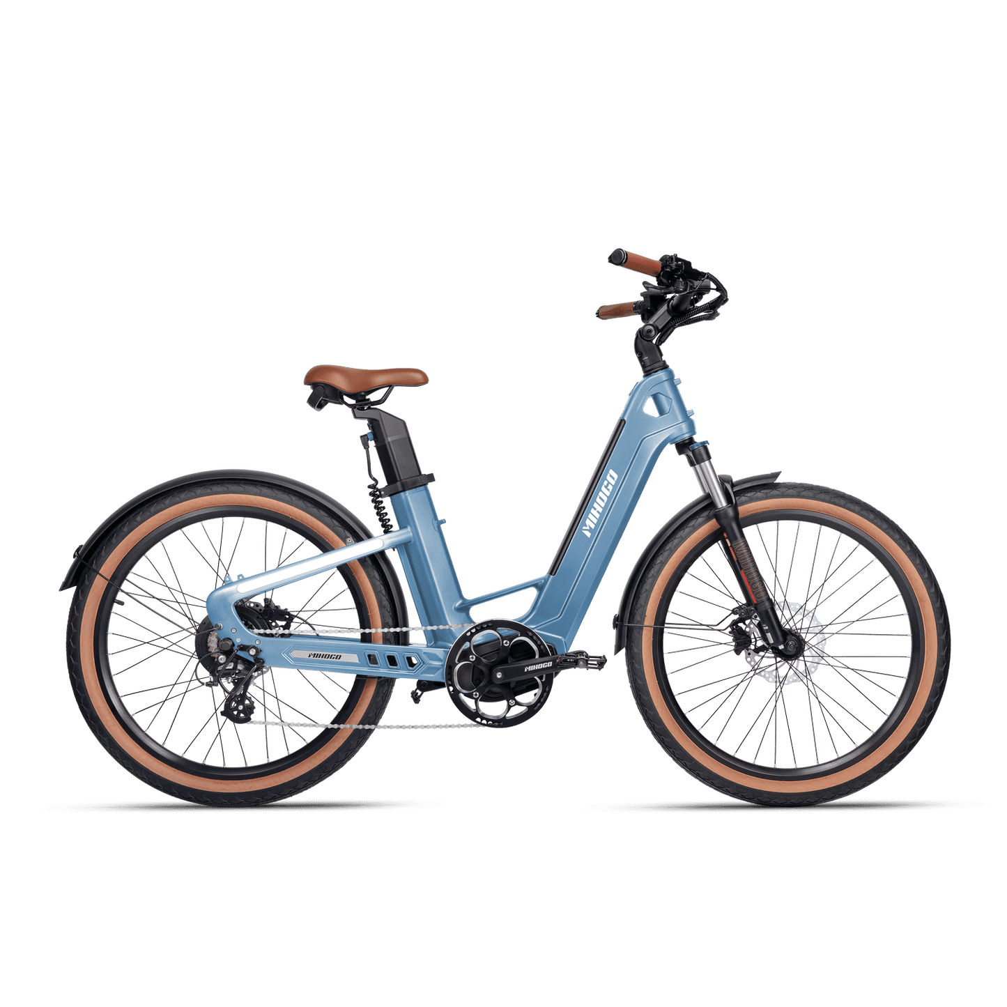 MIHOGO eBIKES blue / Double Battery Mihogo Air  Carbon E-Bike