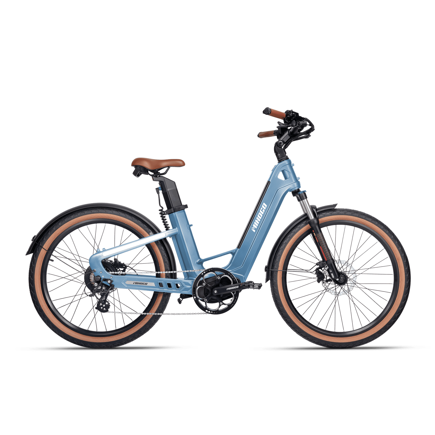 MIHOGO eBIKES blue / Double Battery Mihogo Air  Carbon E-Bike