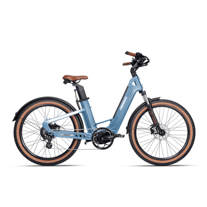 MIHOGO eBIKES blue / Double Battery Mihogo Air  Carbon E-Bike