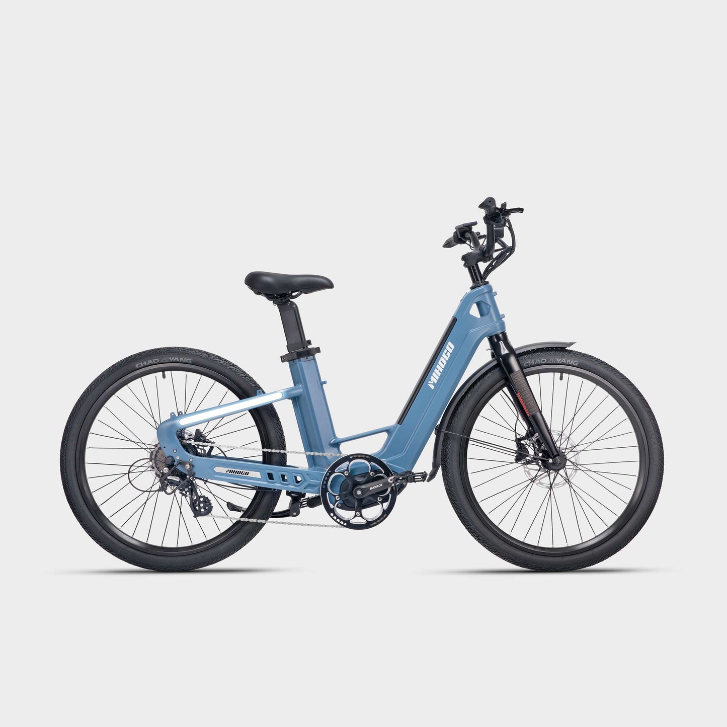 MIHOGO eBIKES blue / Single Battery / classic Mihogo Air