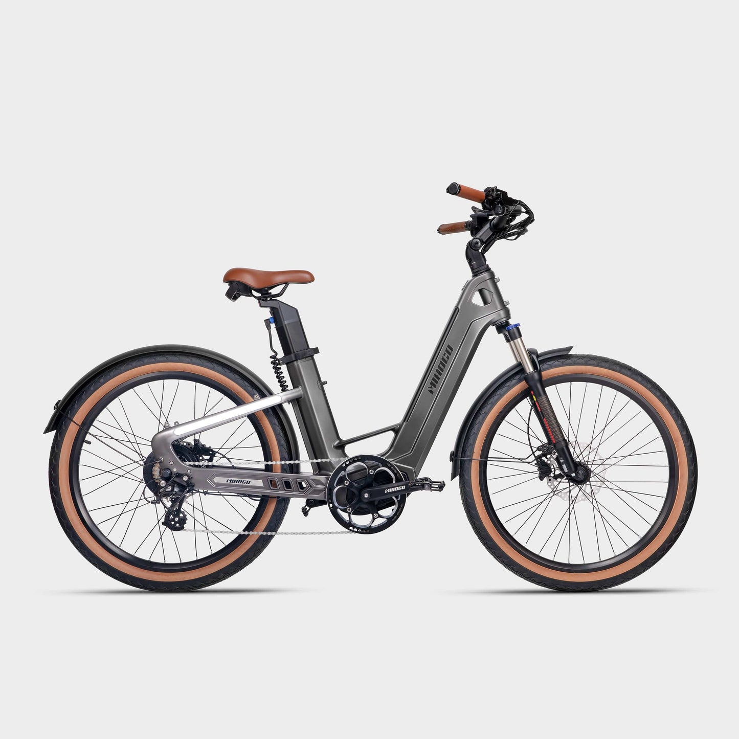 MIHOGO eBIKES gray / Single Battery / classic Mihogo Air