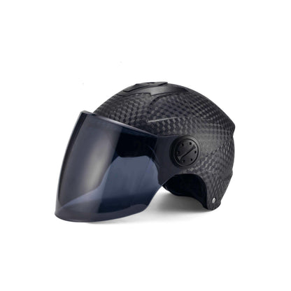 Mihogo Half Helmet with Goggles: Safety & Style United